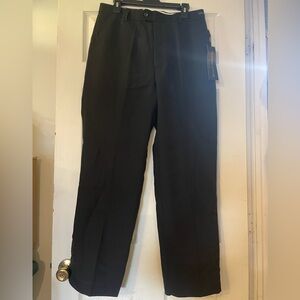 NEW NWT Victorio Cuture NP123 Stain Defender 34x30 Black Polyester Dress Pants